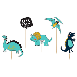 TOPPERS PARA BOLO PARTYDECO - DINOSSAUROS