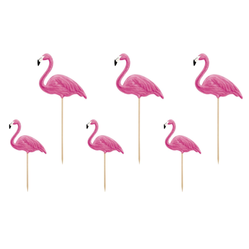 TOPPER FLAMINGOS ROSA - PARTYDECO