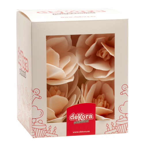 DECORAES DE FOLHAS DE WAFER DEKORA - MAGNOLIA BRANCA