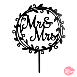 TOPPERS PARA BOLO MR & MRS N8
