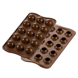 MOLDE DE SILICONE DE CHOCOLATE SILIKOMART - TARTUFINO