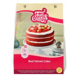 PREPARAO DE FUNCAKES PARA RED VELVET (SEM GLUTEN) - 400 G