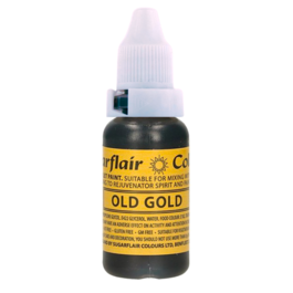 CORANTE LIQUIDO SUGARFLAIR - OLD GOLD (14 ML)