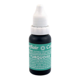 CORANTE LIQUIDO SUGARFLAIR - TURQUOISE (14 ML)