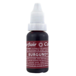 CORANTE LIQUIDO SUGARFLAIR - BURGUNDY (14 ML)