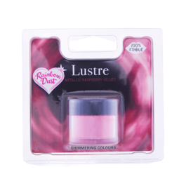 CORANTE EM PO BRILHANTE RAINBOW DUST - RASPBERRY VELVET / FRAMBUESA (3 G)