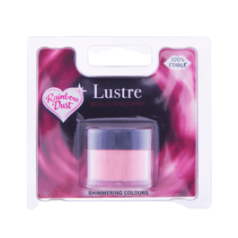 CORANTE EM PO BRILHANTE RAINBOW DUST - ROSE COPPER (3 G)