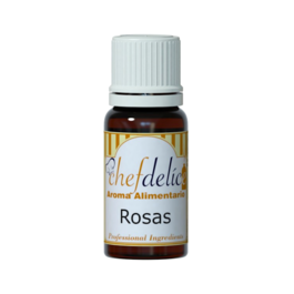 AROMA CONCENTRADO CHEFDELICE - ROSAS 10 ML