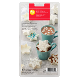 MOLDE PARA CHOCOLATE (3D) WILTON - FLOCO DE NEVE