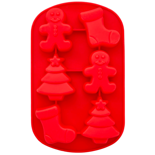 MOLDE SILICONA WILTON - DESENHOS DE NATAL