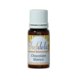 AROMA CONCENTRADO CHEFDELICE - CHOCOLATE BRANCO 10 ML