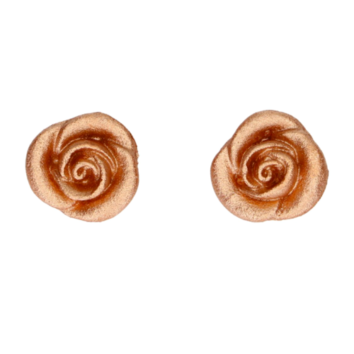 DECORAES MARZIPAN FUNCAKES - ROSAS (BRONZE / OURO)