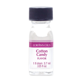 AROMA CONCENTRADO LORANN - ALGODO DE ACAR / COTTON CANDY (3,7 ML)