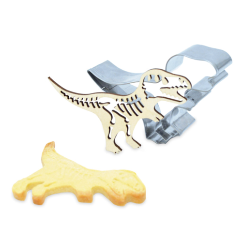 CORTADOR + CARIMBO PARA BISCOITOS SCRAPCOOKING - DINOSSAURO