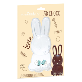 MOLDE DE CHOCOLATE (3D) SCRAPCOOKING - COELHO