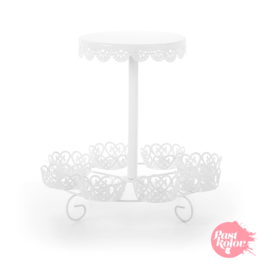 STAND PARA CUPCAKES BRANCO - AQURIO