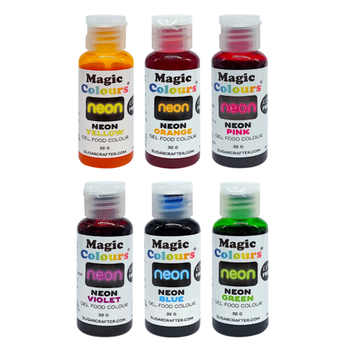 CORANTE EM GEL NEON MAGIC COLOURS VERDE - GREEN 32 G