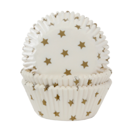 CPSULAS CUPCAKE "HOUSE OF MARIE" - ESTRELAS DOURADAS