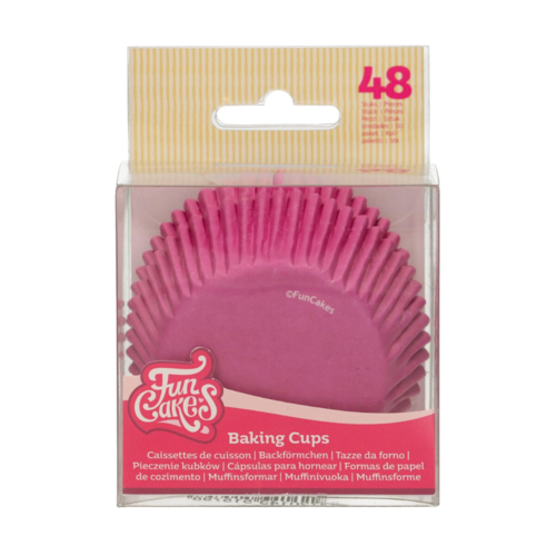 CPSULAS CUPCAKES FUNCAKES - COR-DE-ROSA