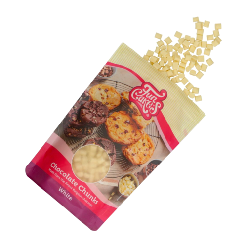 PEPITAS DE CHOCOLATE BRANCO - CHUNKS 350 G