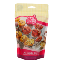 GOTAS DE CHOCOLATE DE LEITE FUNCAKES - "DROPS" 350 G