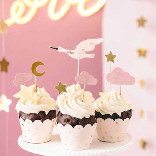 CUPCAKE TOPPER PARTYDECO - CEGONHA