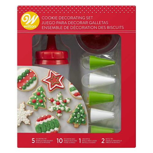 CONJUNTO DE DECORAO DE BISCOITOS DE NATAL WILTON - NATAL