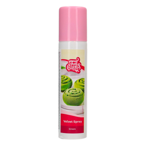 SPRAY "VELVET" EFEITO VELUDO FUNCAKES - VERDE (100 ML)