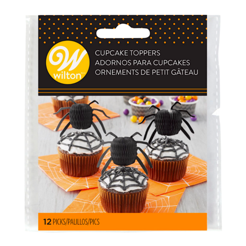 TOPOS DE CUPCAKE WILTON - ARANHAS