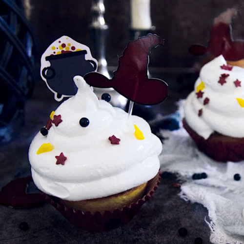 SET CPSULAS PARA CUPCAKES + TOPPERS SCRAPCOOKING - HALLOWEEN