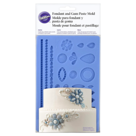 MOLDE DE SILICONE WILTON PARA FONDANT - JIAS