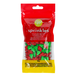 WILTON SPRINKLES - RVORES E MEIAS (56 G)