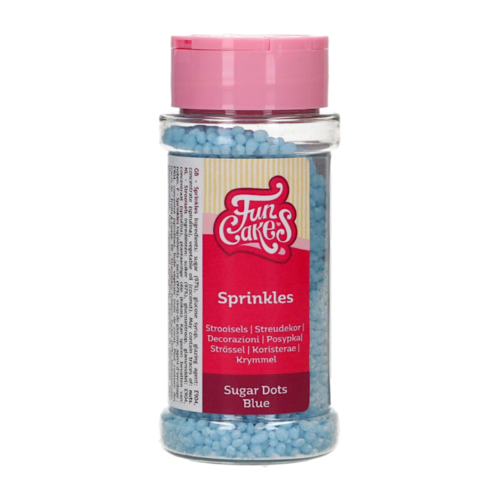 SPRINKLES FUNCAKES "SUGAR DOTS" - AZUL (80 G)