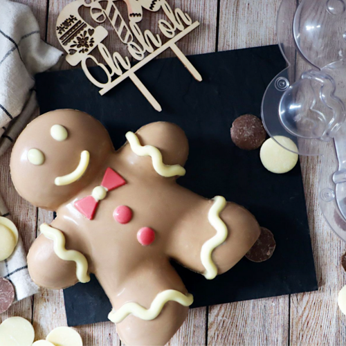 MOLDE DE CHOCOLATE SCRAPCOOKING (3D) - BONECO DE GENGIBRE