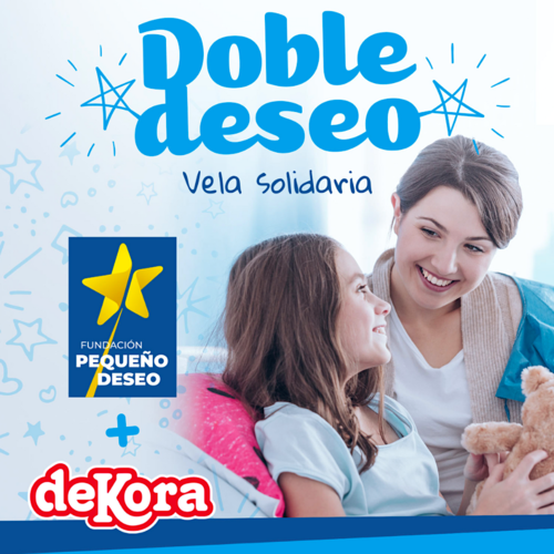 VELA SOLIDRIA "DUPLO DESEJO" DEKORA - ESTRELA