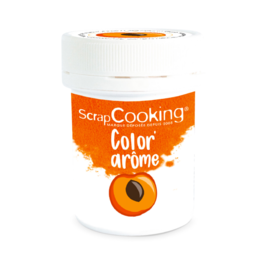 CORANTE EM P E AROMATIZANTE SCRAPCOOKING - LARANJA / ALPERCE (10 G)