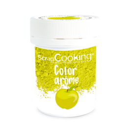 CORANTE EM P E AROMATIZANTE SCRAPCOOKING - VERDE / MA (10 G)