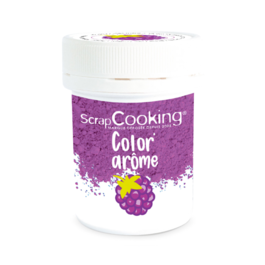 CORANTE EM P E AROMATIZANTE SCRAPCOOKING - VIOLETA / AMORA (10 G)