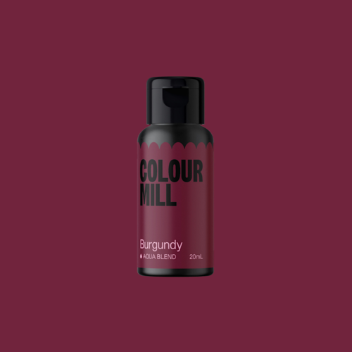 CORANTE EM GEL COLOUR MILL. - ROXO / BURGUNDY (20 ML)