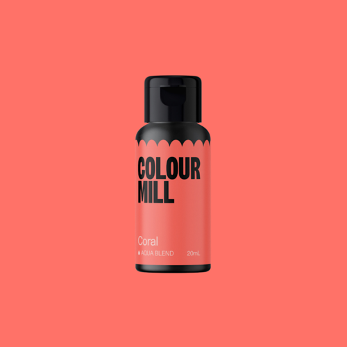 CORANTE EM GEL COLOUR MILL. - CORAL (20 ML)