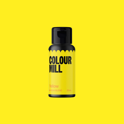 CORANTE EM GEL COLOUR MILL. - AMARELO / YELLOW (20 ML)