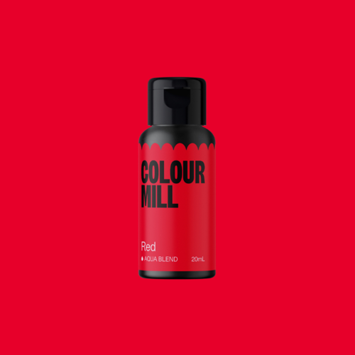 CORANTE EM GEL COLOUR MILL. - VERMELHO / RED (20 ML)