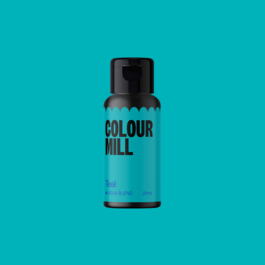 CORANTE EM GEL COLOUR MILL. - TURQUESA / TEAL (20 ML)