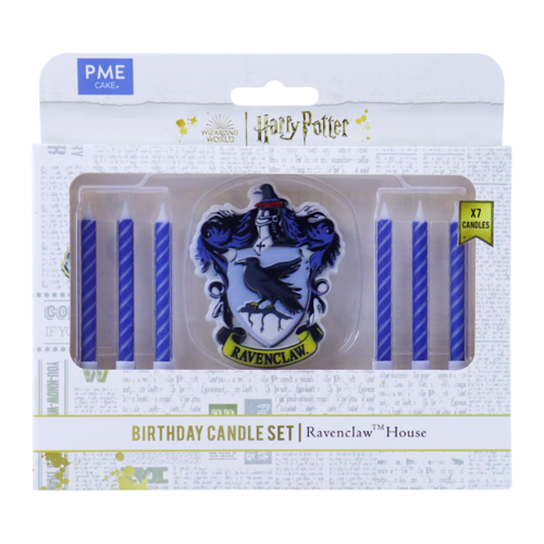 CONJUNTO DE VELAS DE ANIVERSRIO "HARRY POTTER" PME - RAVENCLAW