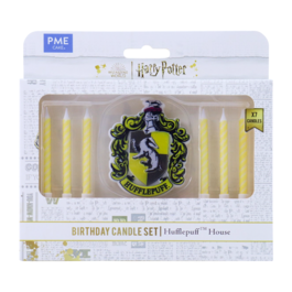 CONJUNTO DE VELAS DE ANIVERSRIO "HARRY POTTER" PME - HUFFLEPUFF