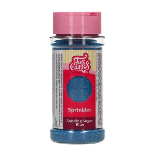 GRO FINO DE ACAR "SANDING SUGAR" FUNCAKES - AZUL (80 G)