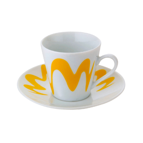 SET CAFETEIRA "MINI" TOP MOKA - AMARELO (1 TAA)