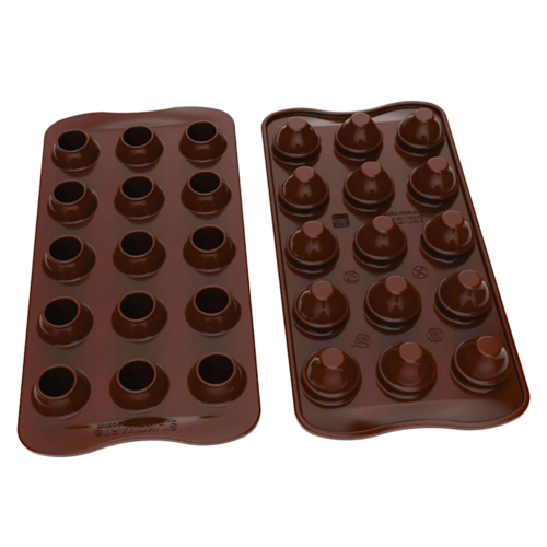 MOLDE SILIKOMART DE SILICONE PARA CHOCOLATE - OVO (3D)