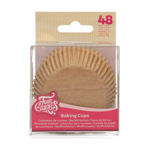 CPSULAS CUPCAKES FUNCAKES - MARROM KRAFT