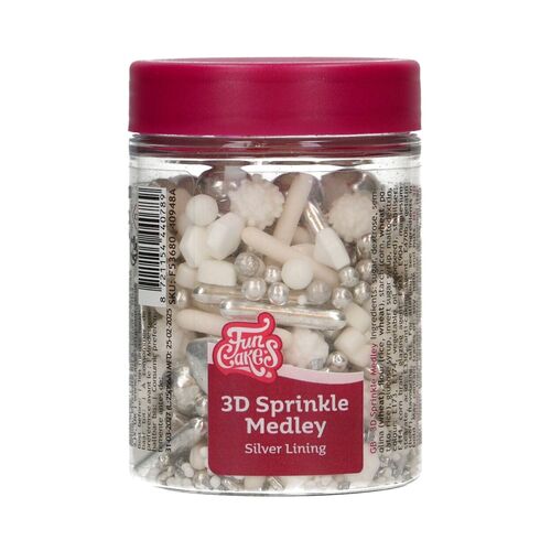 SPRINKLES 3D FUNCAKES - SILVER LINING (70 G)